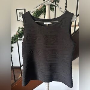 Calvin Klein Black Sleeveless Top